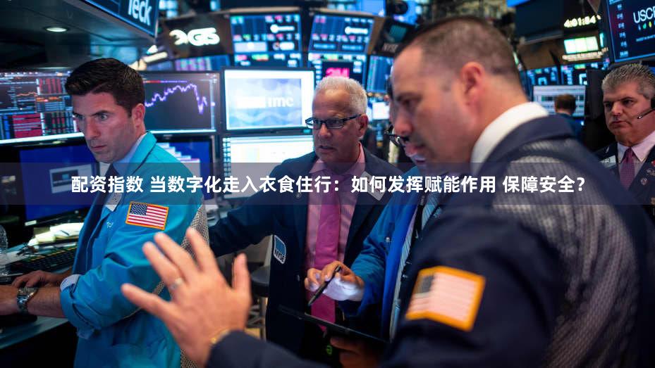 配资指数 当数字化走入衣食住行:如何发挥赋能作用 保障安全?