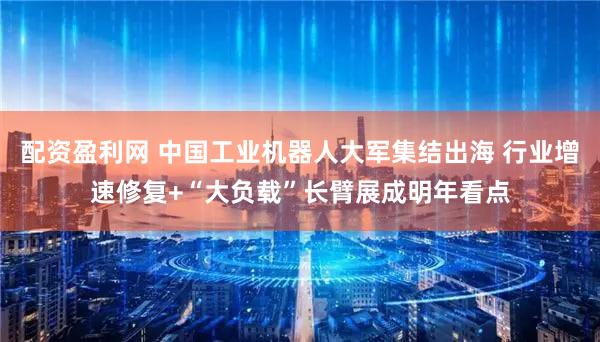 配资盈利网 中国工业机器人大军集结出海 行业增速修复+“大负载”长臂展成明年看点