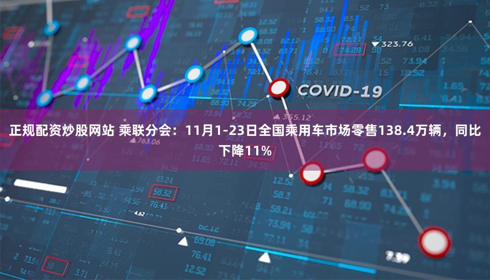 正规配资炒股网站 乘联分会：11月1-23日全国乘用车市场零售138.4万辆，同比下降11%