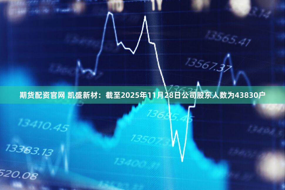 期货配资官网 凯盛新材：截至2025年11月28日公司股东人数为43830户