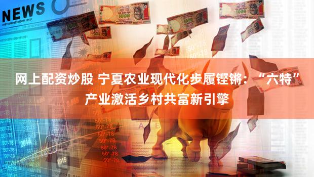 网上配资炒股 宁夏农业现代化步履铿锵：“六特”产业激活乡村共富新引擎